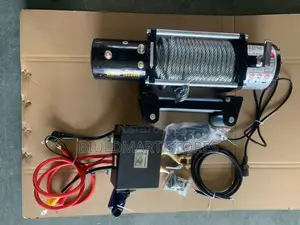 12000lbs Electric Towing Winch With Steel Wire Rope