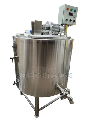 Stainless Steel Batch Pasteurizer for Milk, Juices, Yogurt, Honey 500l