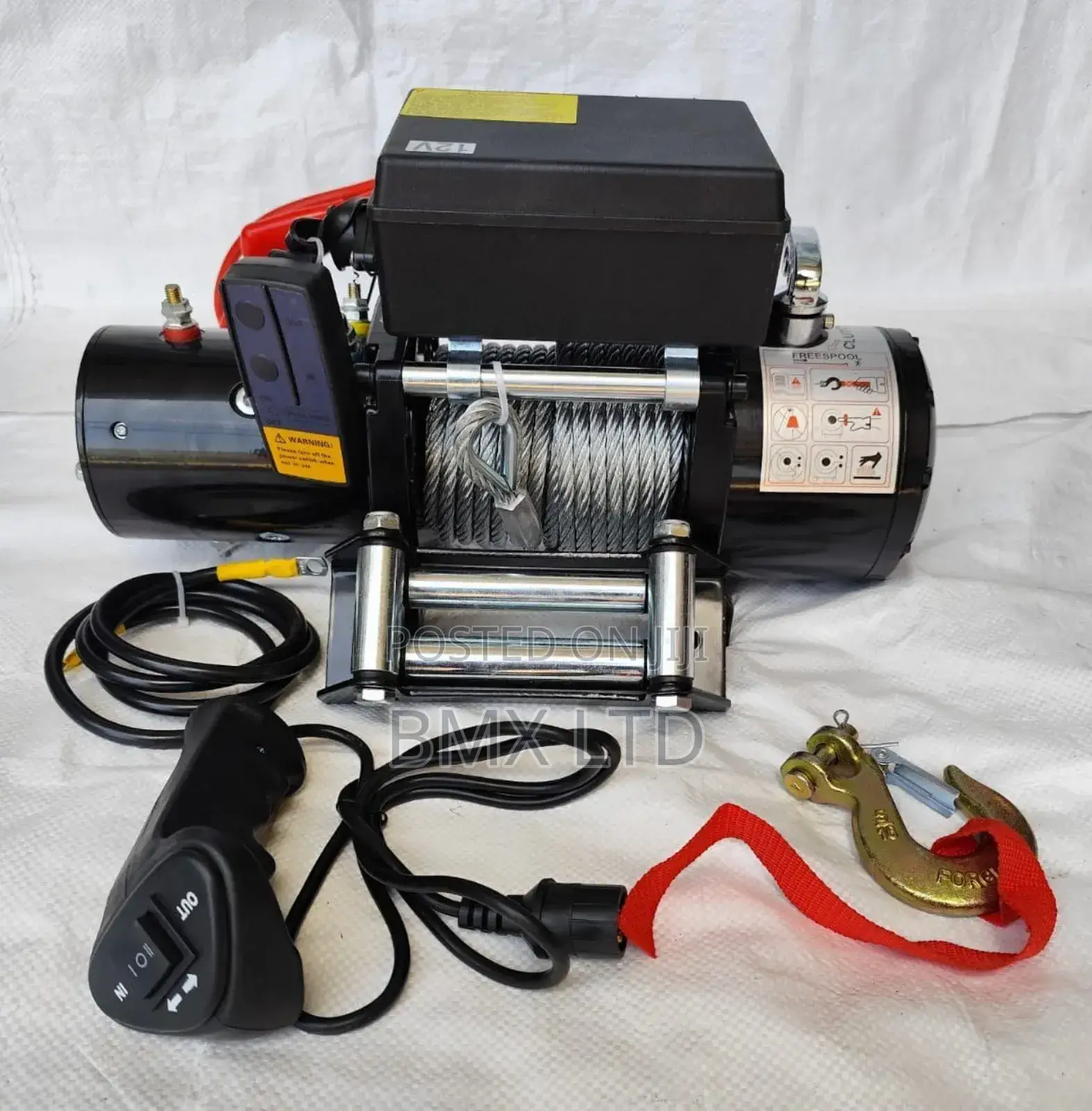 Heavy Duty Electric Pulling Winch for Trucks and Trailers