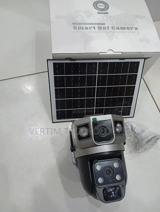 Quick Wake Up 4g Dual Lens Solar Camera With Weather-Resistant Housing