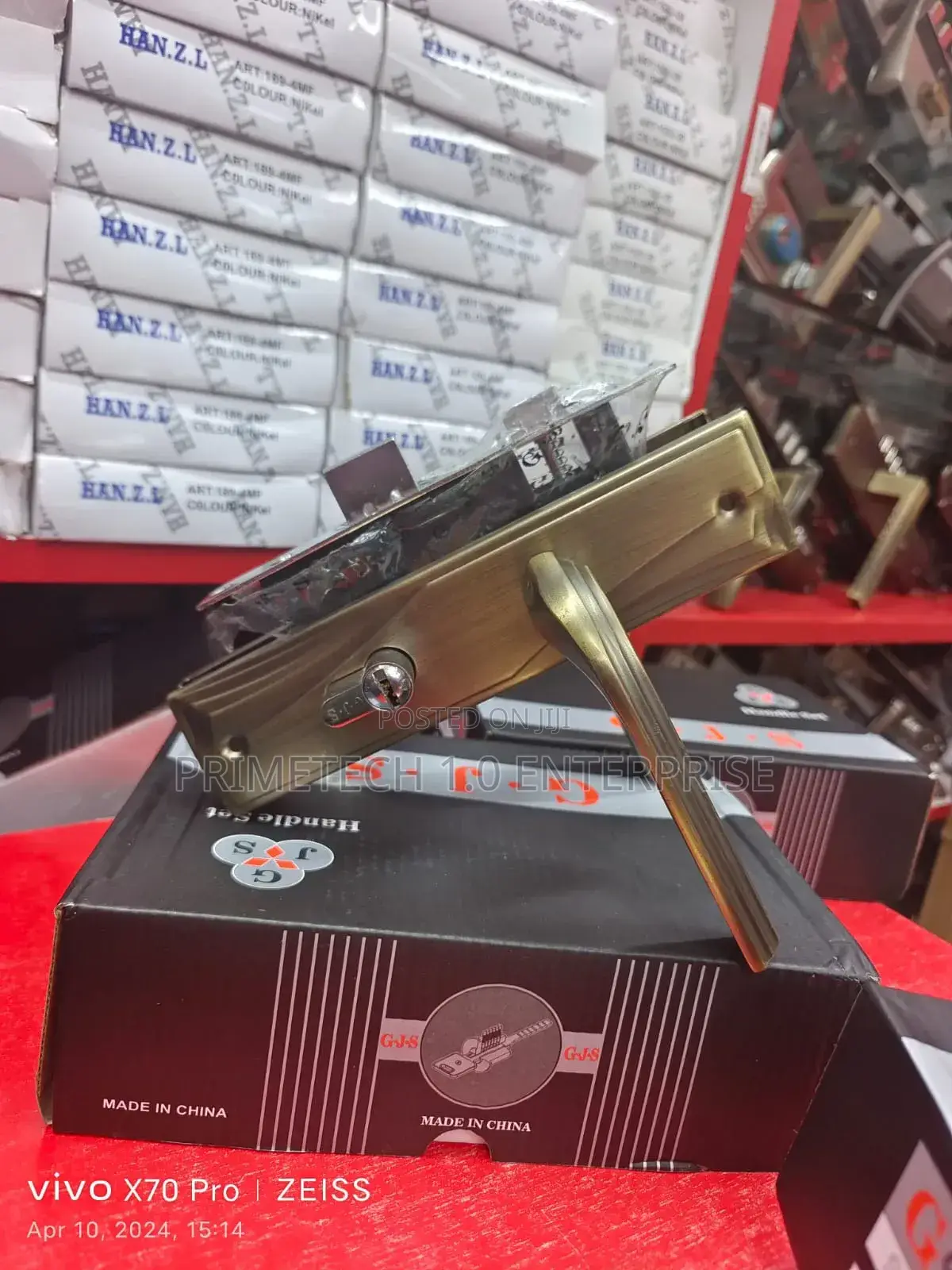 GJS Slim Handle Door Lock