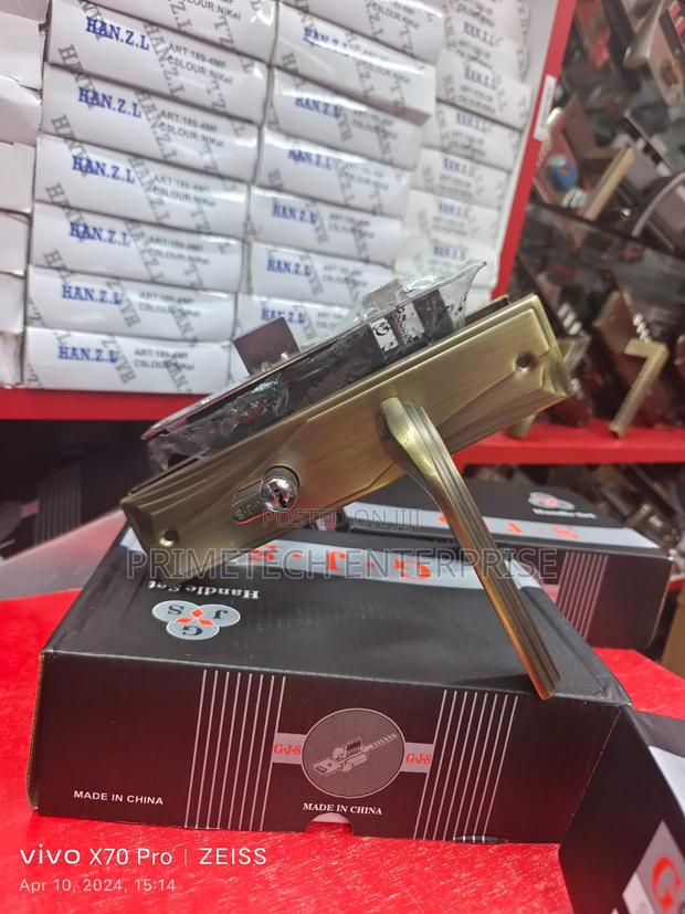 GJS Slim Handle Door Lock - main view