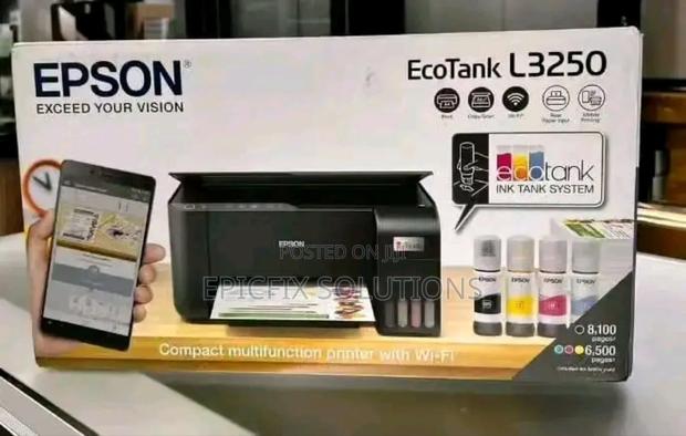 L3250 Wireless Brand New Epson Printer,Scan, Copy and Print,Phoneprint - main view