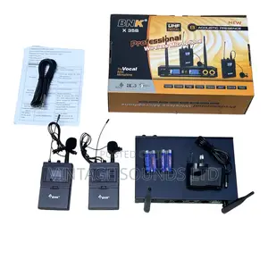 BNK X35b Wireless Tie-Clip Mic – 100m Long Range