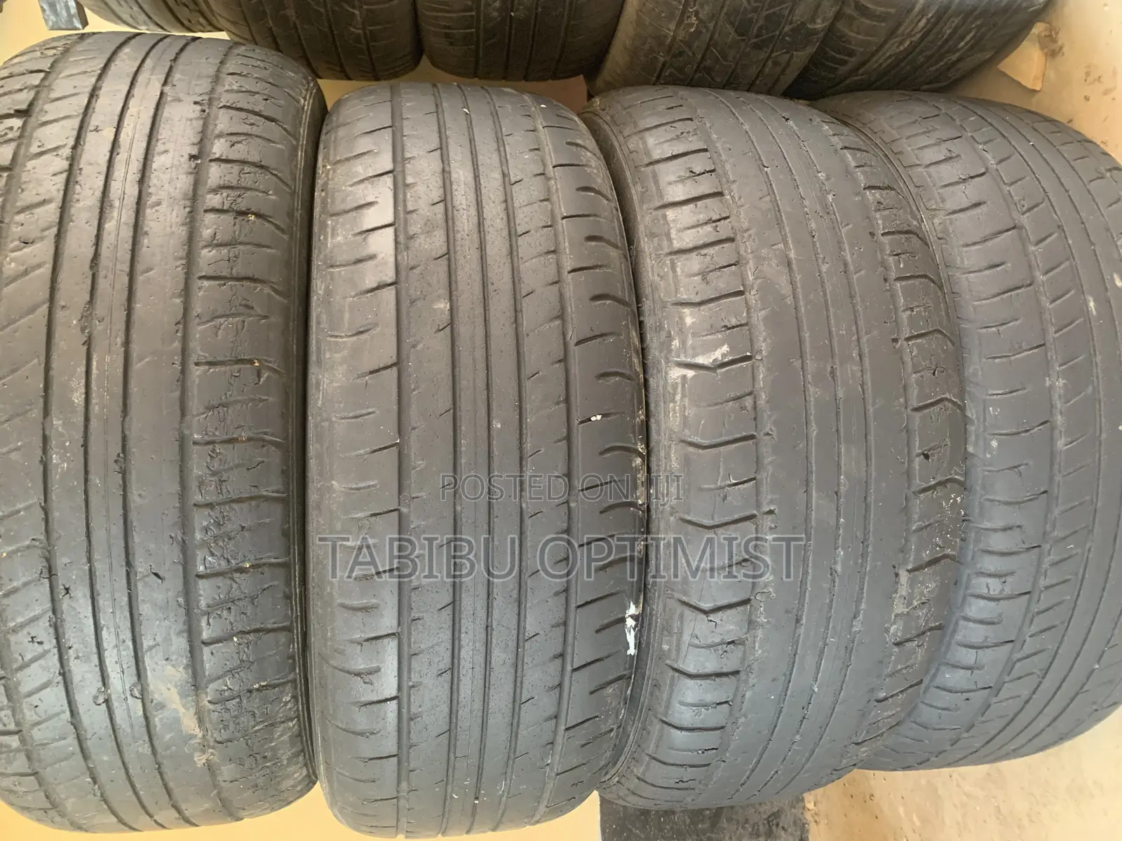 Good Tyres 50% Used. Can Serve for One More Year . Size 205/60 R16