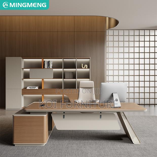 Office Desk : 1.6m Modern L-Shaped Executive Office Desk - thumbnail 5
