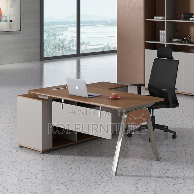 Office Desk : 1.8m Modern L-Shaped Executive Desk - thumbnail 7