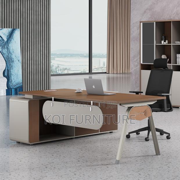 Office Desk : 1.8m Modern L-Shaped Executive Desk - thumbnail 8