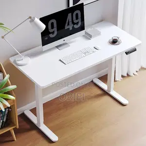 Modern Office Desk : 1.6m Height Adjustable Electric Desk