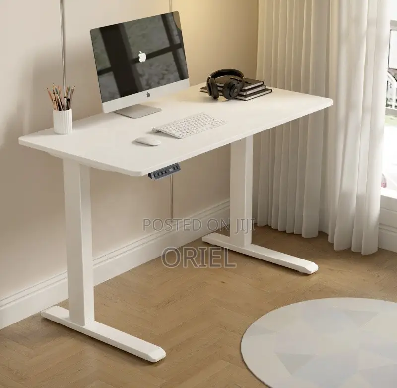 Modern Office Desk : 1.6m Height Adjustable Electric Desk