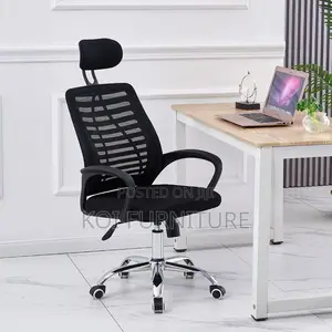 Office Chair : High-Back Ergonomic Office Chair With Headrest