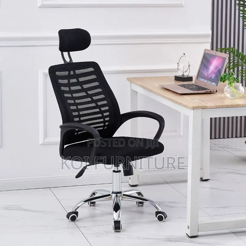 Office Chair : High-Back Ergonomic Office Chair With Headrest