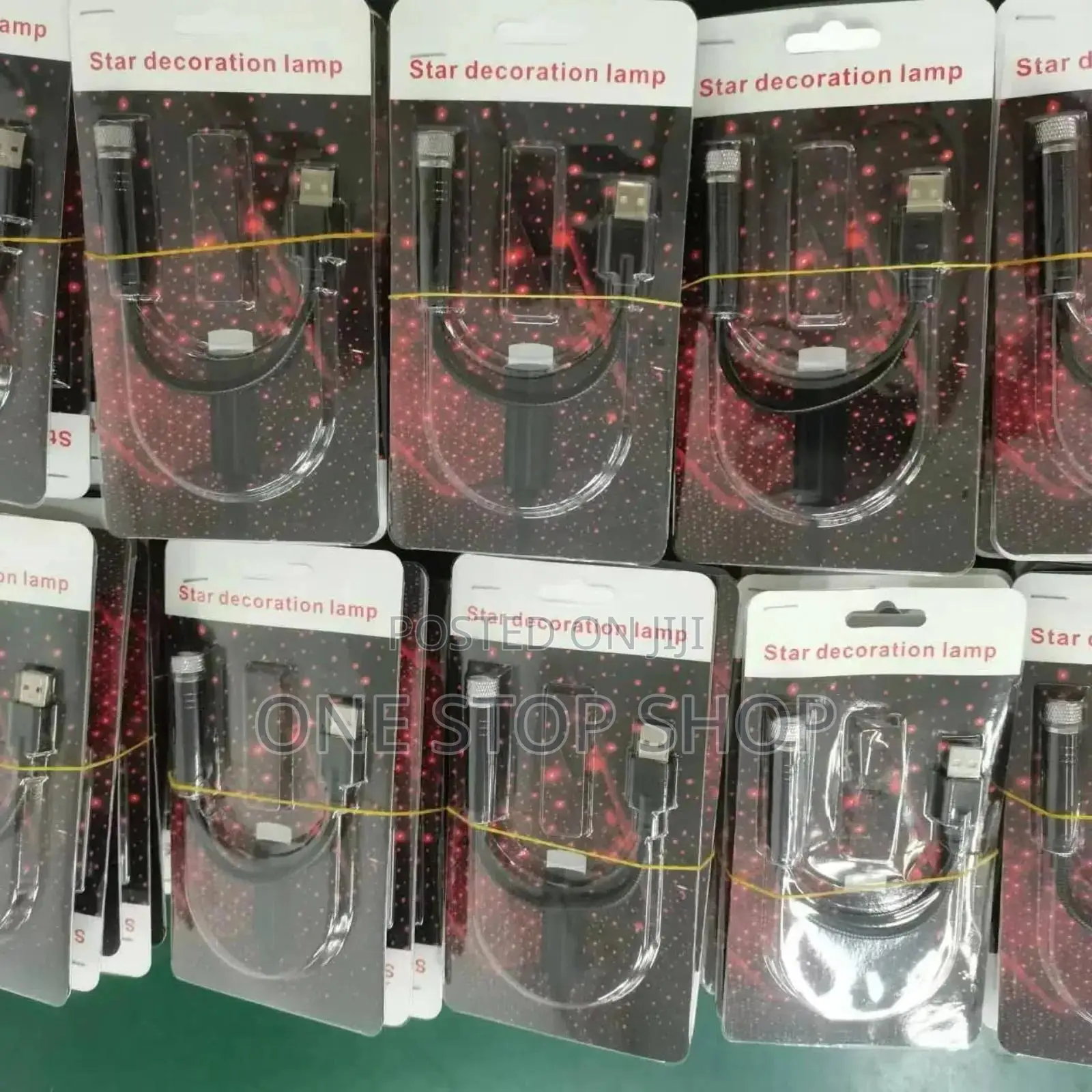Usb Red Roof Color Decoration Usb Light