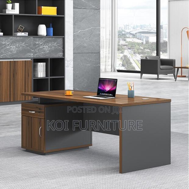 Office Desk : Advanced 1.4 Meters Executive Office Desk - thumbnail 2