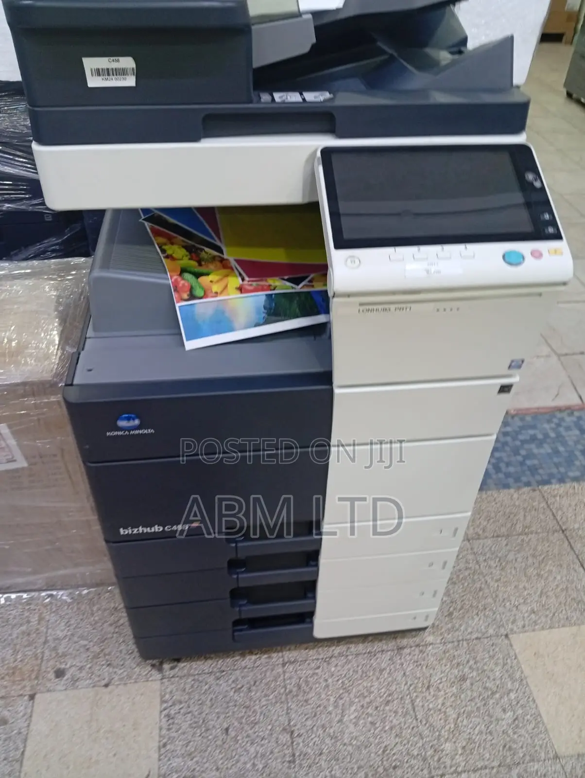 Konica Minolta C458 Color Laser, High Performance for Heavy Workload