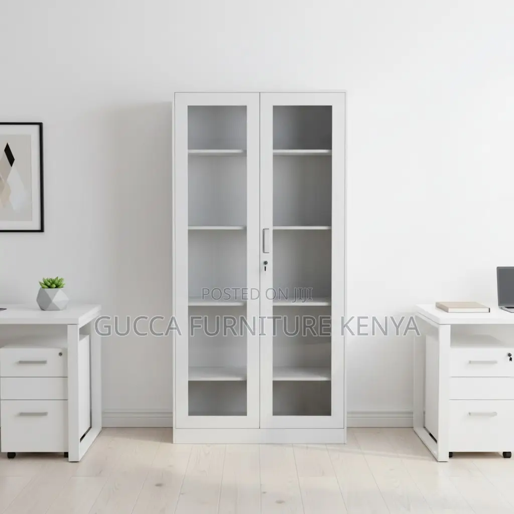 2-door Steel File Cabinet With Adjustable Shelves