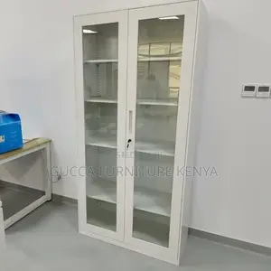 2-door Steel File Cabinet With Adjustable Shelves