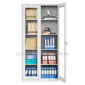2-door Steel File Cabinet With Adjustable Shelves
