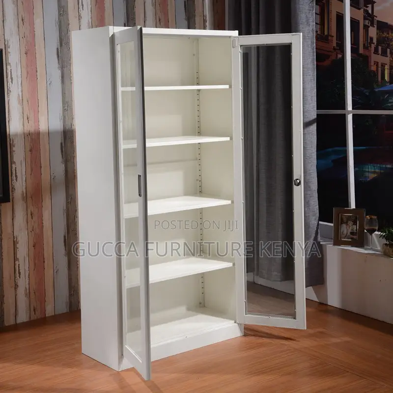 2-door Steel File Cabinet With Adjustable Shelves