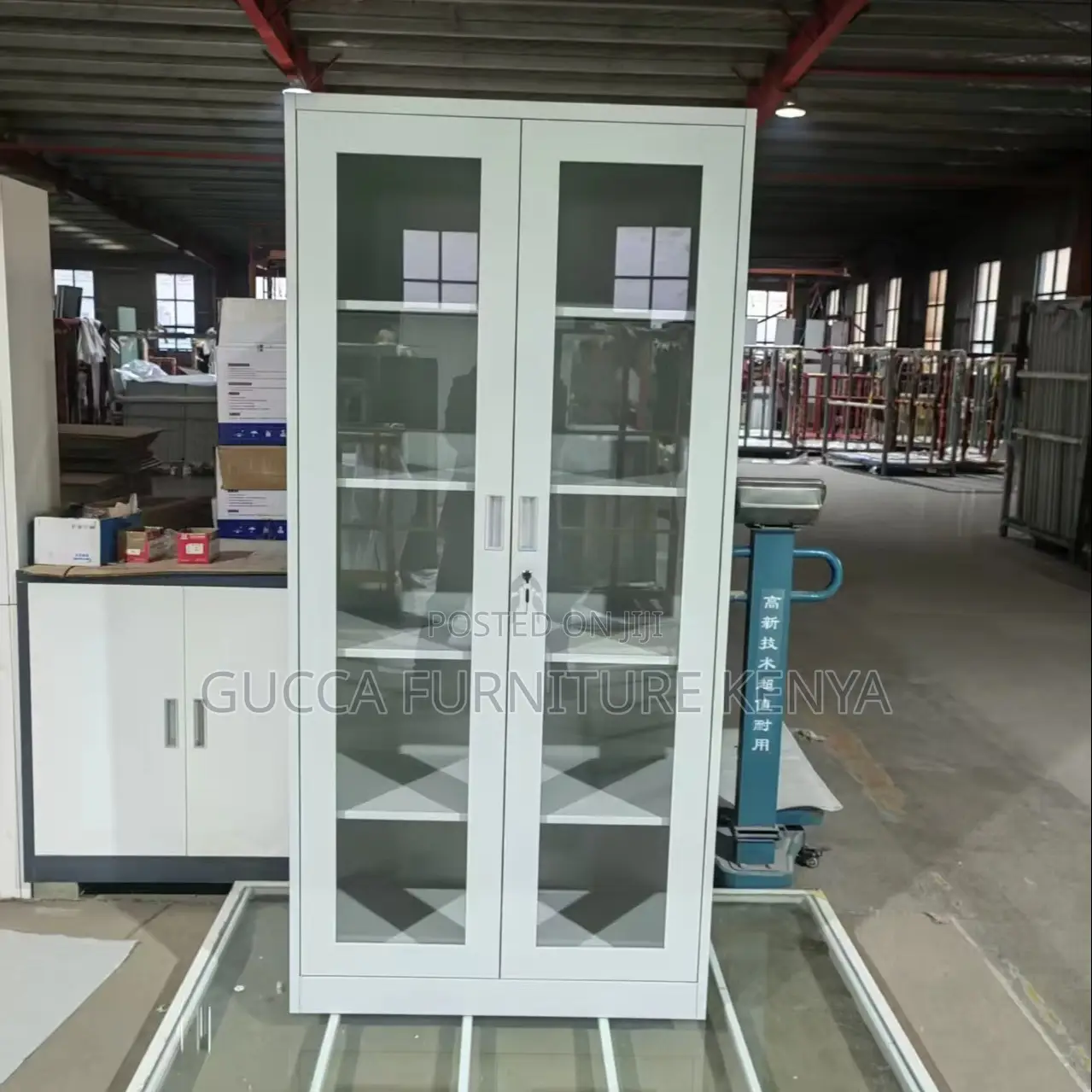 2-door Steel File Cabinet With Adjustable Shelves