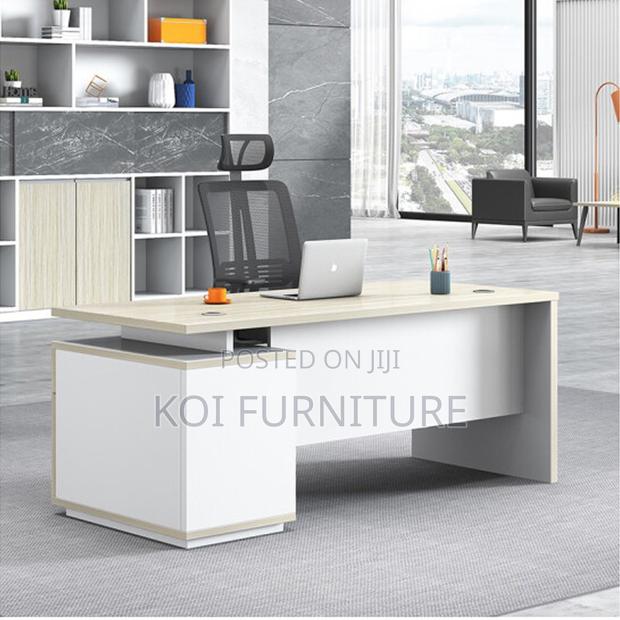 Office Desk : 1.2m Staff Executive Office Table With Three Drawers - thumbnail 3