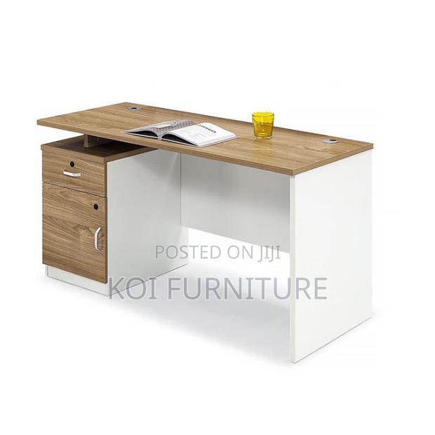 Office Desk : 1.2m Staff Executive Office Table With Three Drawers - thumbnail 5