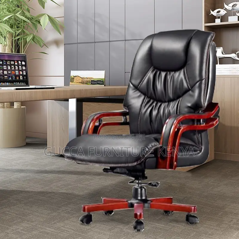 Adjustable Executive Leather Office Chair