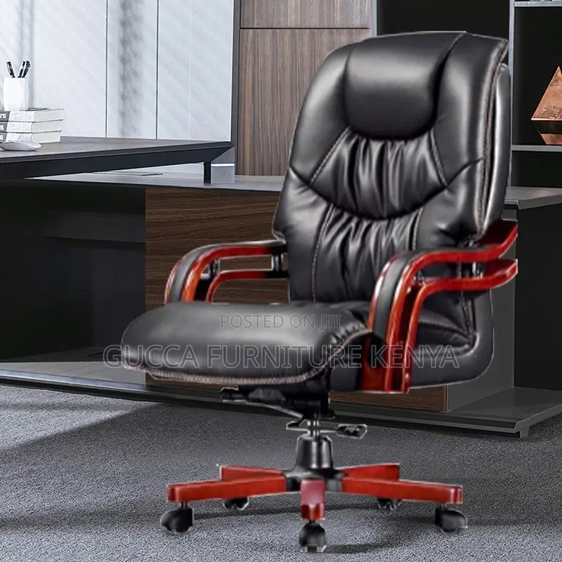 Adjustable Executive Leather Office Chair