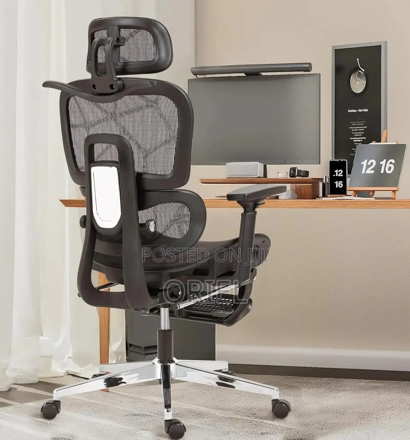Office Chair : Ideal Modern Ergonomic High-Back Office Chair