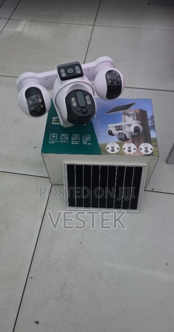 Four Lens V380pro CCTV Camera 4g Solar Powered Camera