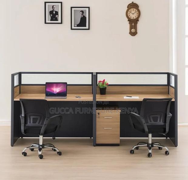 2-way Straight Modular Office Workstation - thumbnail 5