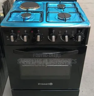 Colour Black New One Volsmart 60*60 Standing Cooker