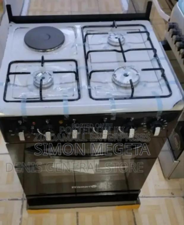 With Grilled Electric Oven. Volsmart 60*60 Standing Cooker. Electric