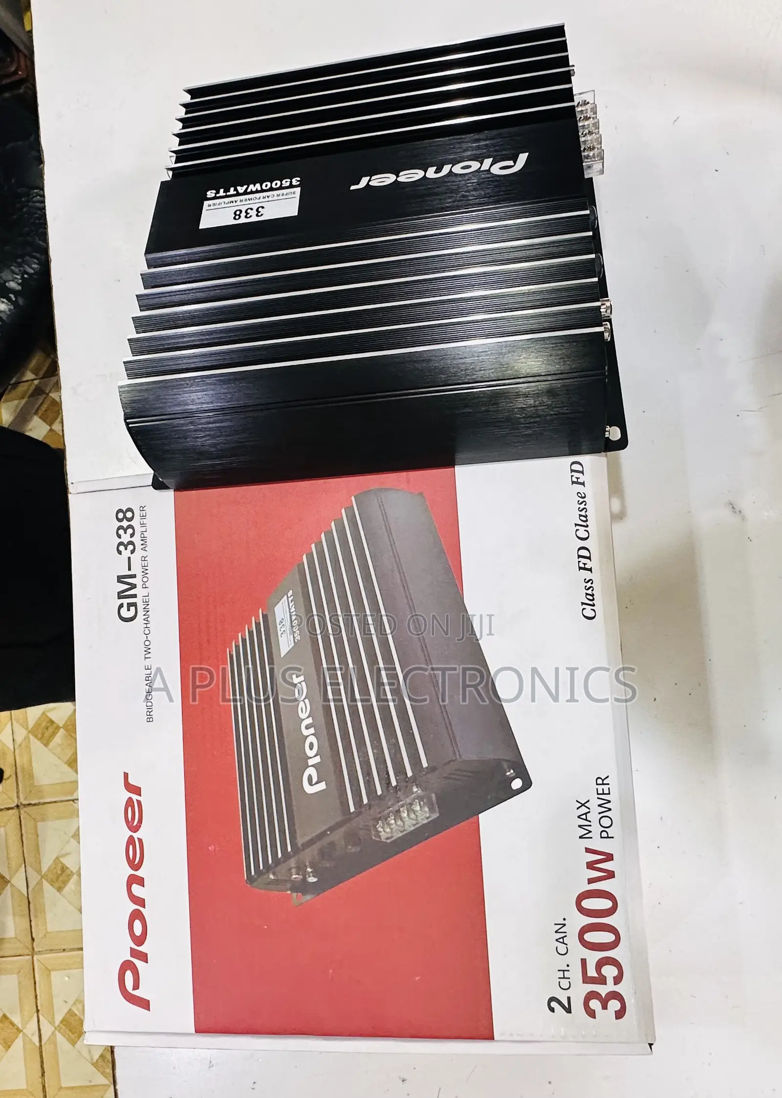 Pioneer 3500w 2-Channel Eq 338 – Clean, Powerful Sound