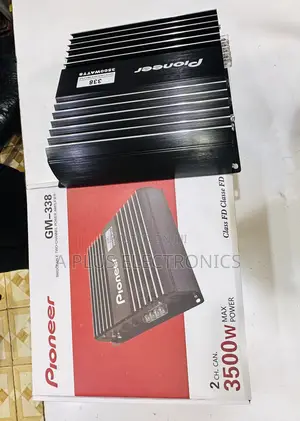 Pioneer 3500w 2-Channel Eq 338 – Clean, Powerful Sound