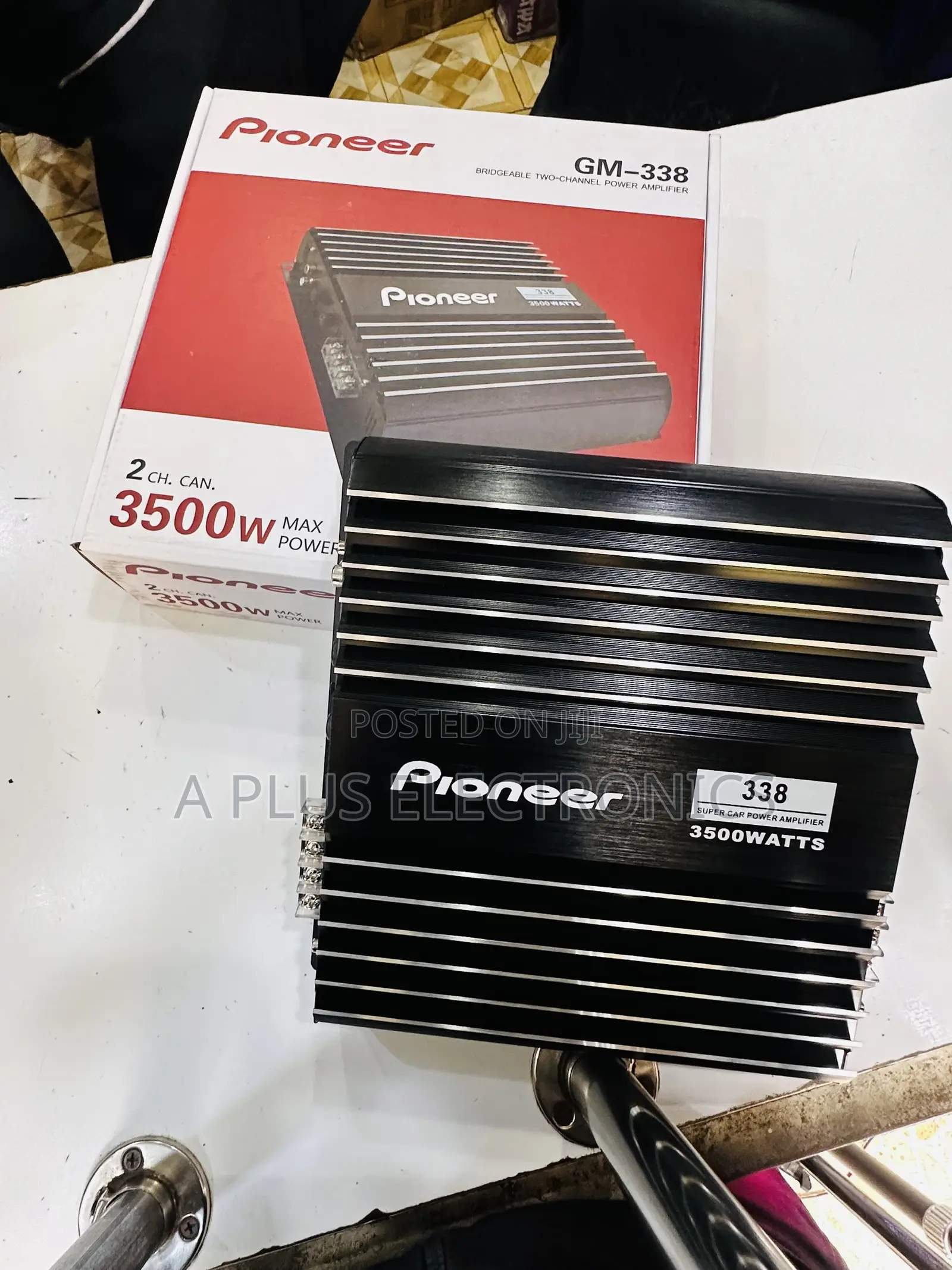 Pioneer 3500w 2-Channel Eq 338 – Clean, Powerful Sound
