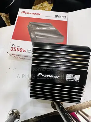 Pioneer 3500w 2-Channel Eq 338 – Clean, Powerful Sound
