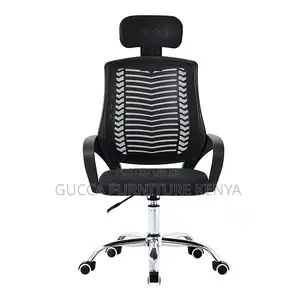Ergonomic Adjustable Mesh Headrest Chair