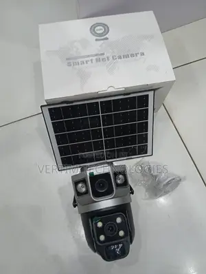 Human Movement Detection 4g Dual Lens Solar Camera Easy Setup Feature