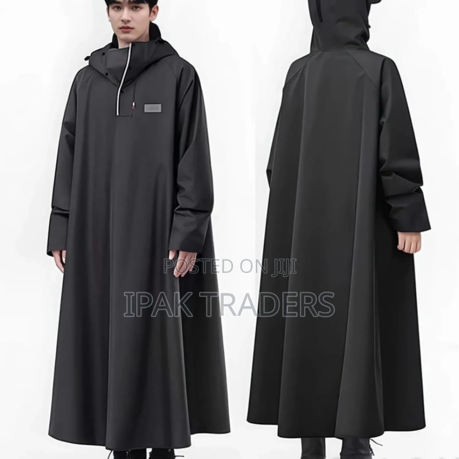 High Quality Adult Raincoat Size : Xl (150 - 180cm)