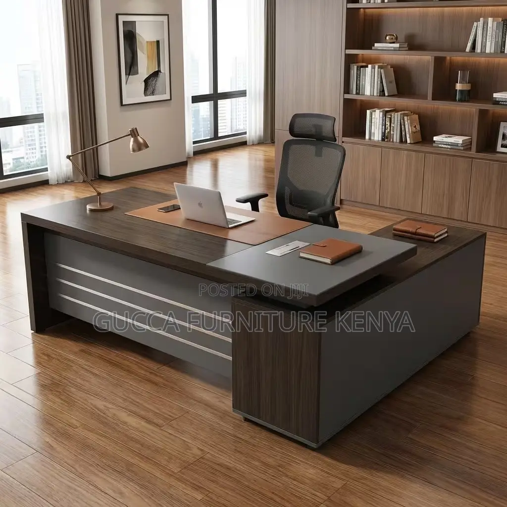 180cm Executive L-shaped Manager's Table
