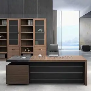 180cm Executive L-shaped Manager's Table