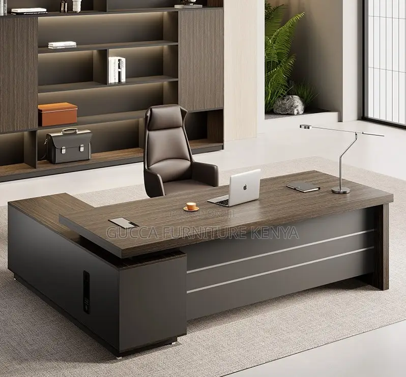 180cm Executive L-shaped Manager's Table