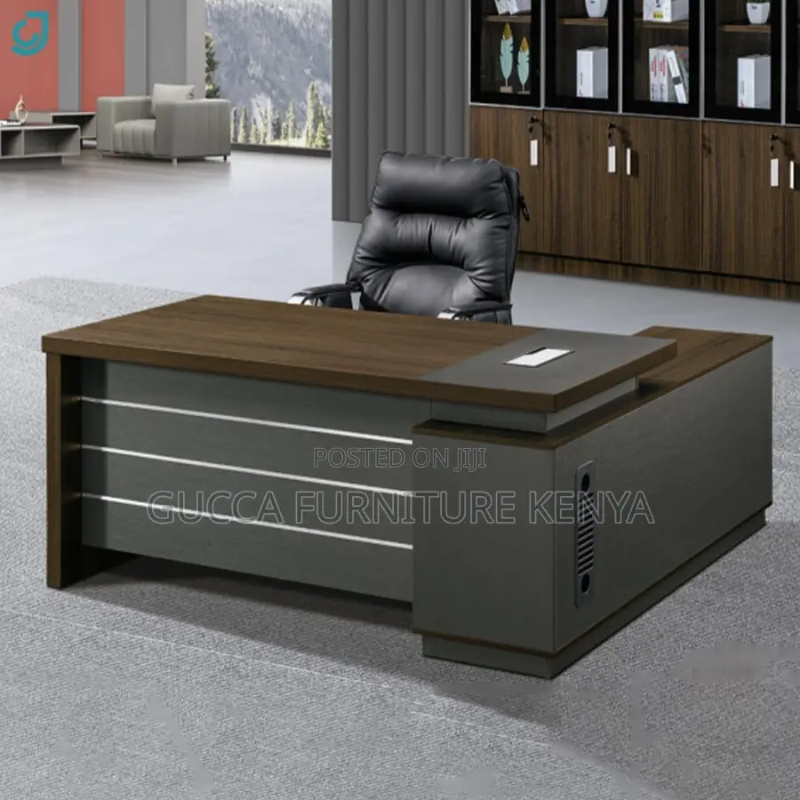 180cm Executive L-shaped Manager's Table