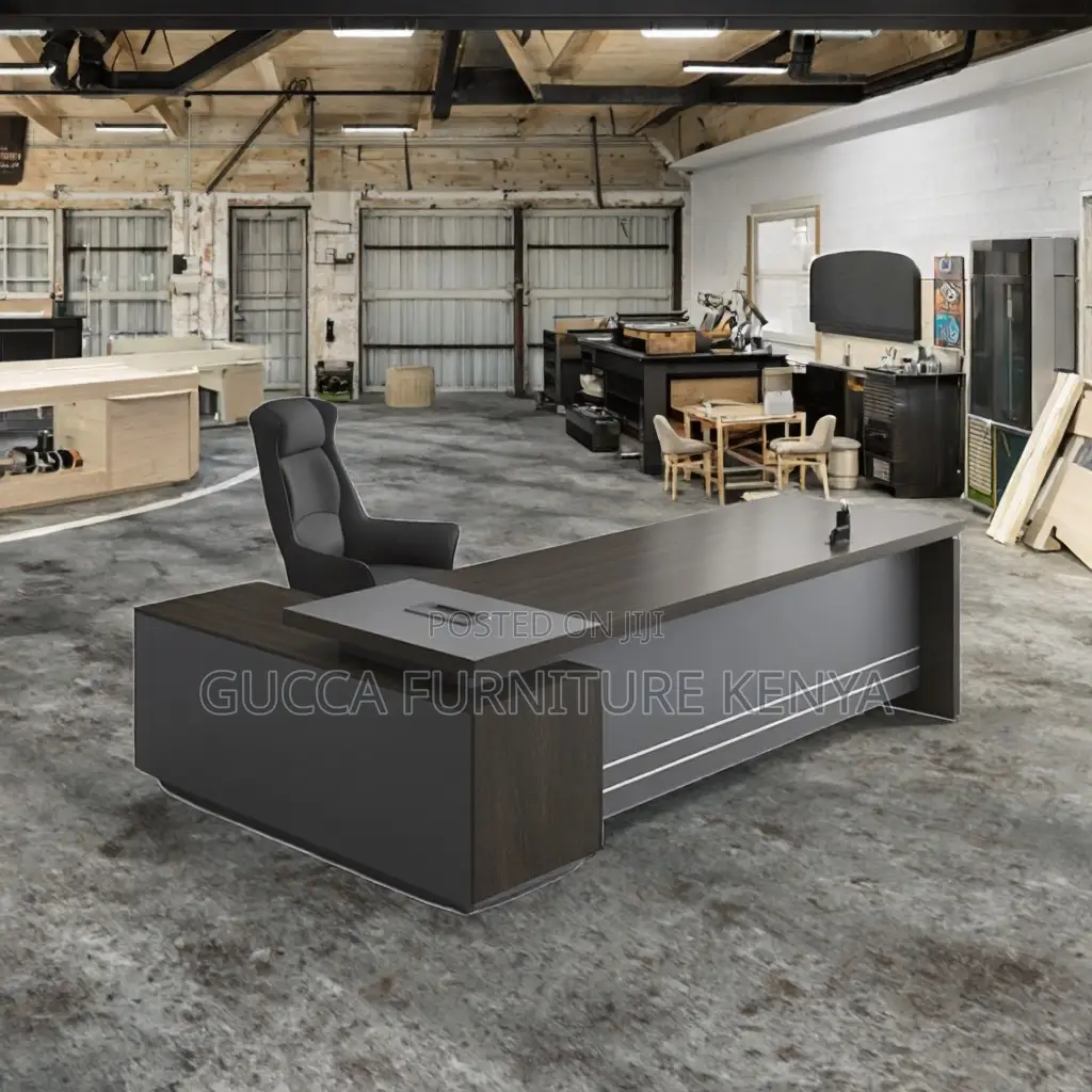180cm Executive L-shaped Manager's Table