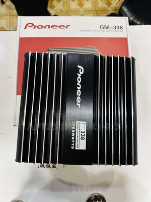 Pioneer 2 Channel Equalizer 338 – Clean Sound Control for Speakers