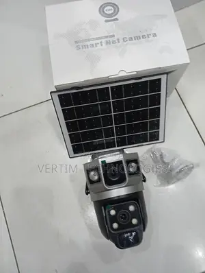 360-Degree Rotation 4g Dual Lens Solar Camera Ai Auto Human Tracking