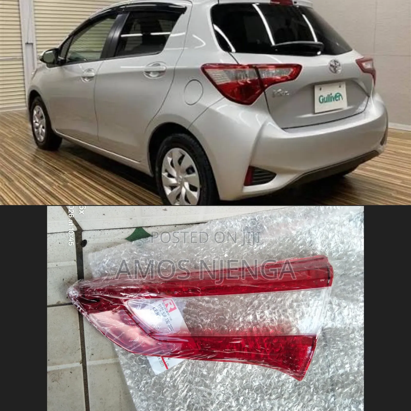 Vitz 2018 - 2022 Boot Light Lens