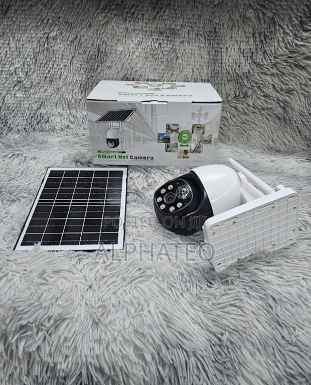 Solar CCTV Camera Wireless Outdoor With Solar Panel Hd Night Vision - main view