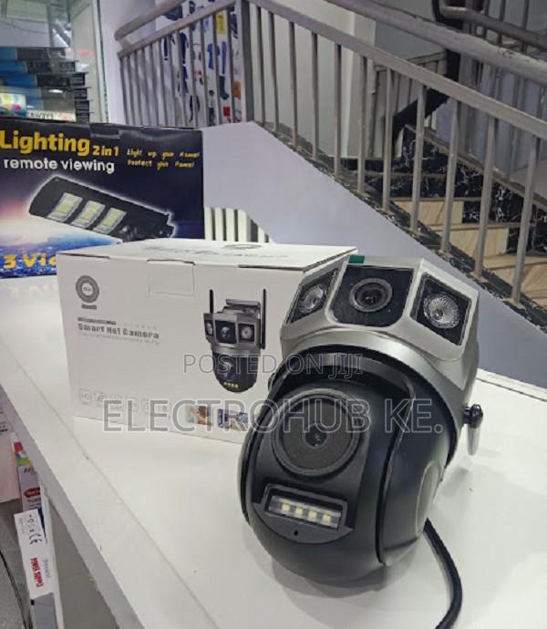 V380 4g Dual Lens Ptz Security Ac Powered Camera - main view